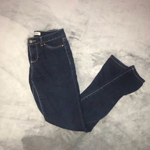 Blue spice skinny jeans